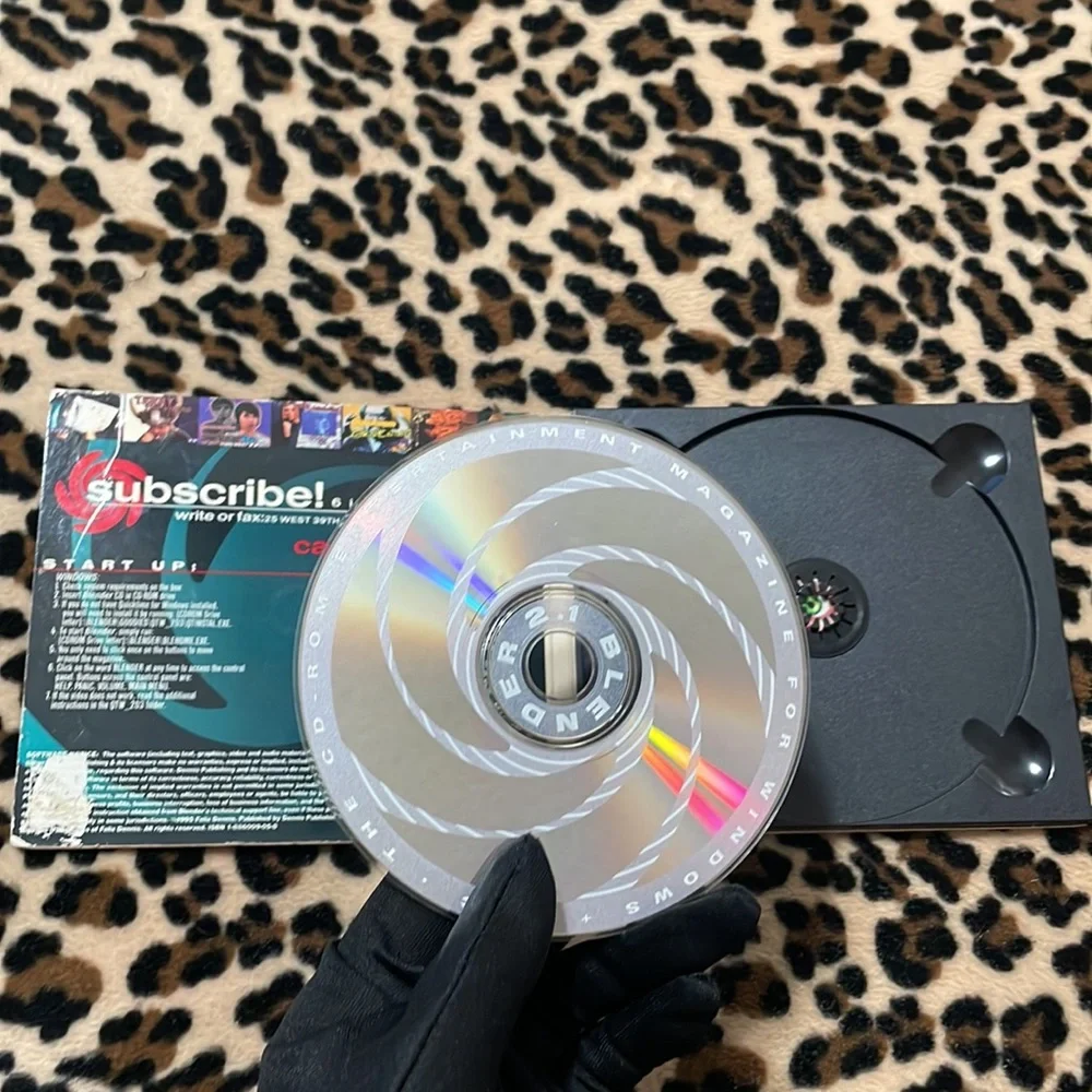 1995 BLENDER Volume CD-ROM Entertainment Magazine BJORK Radiohead Simpsons Music - Picture 14 of 17